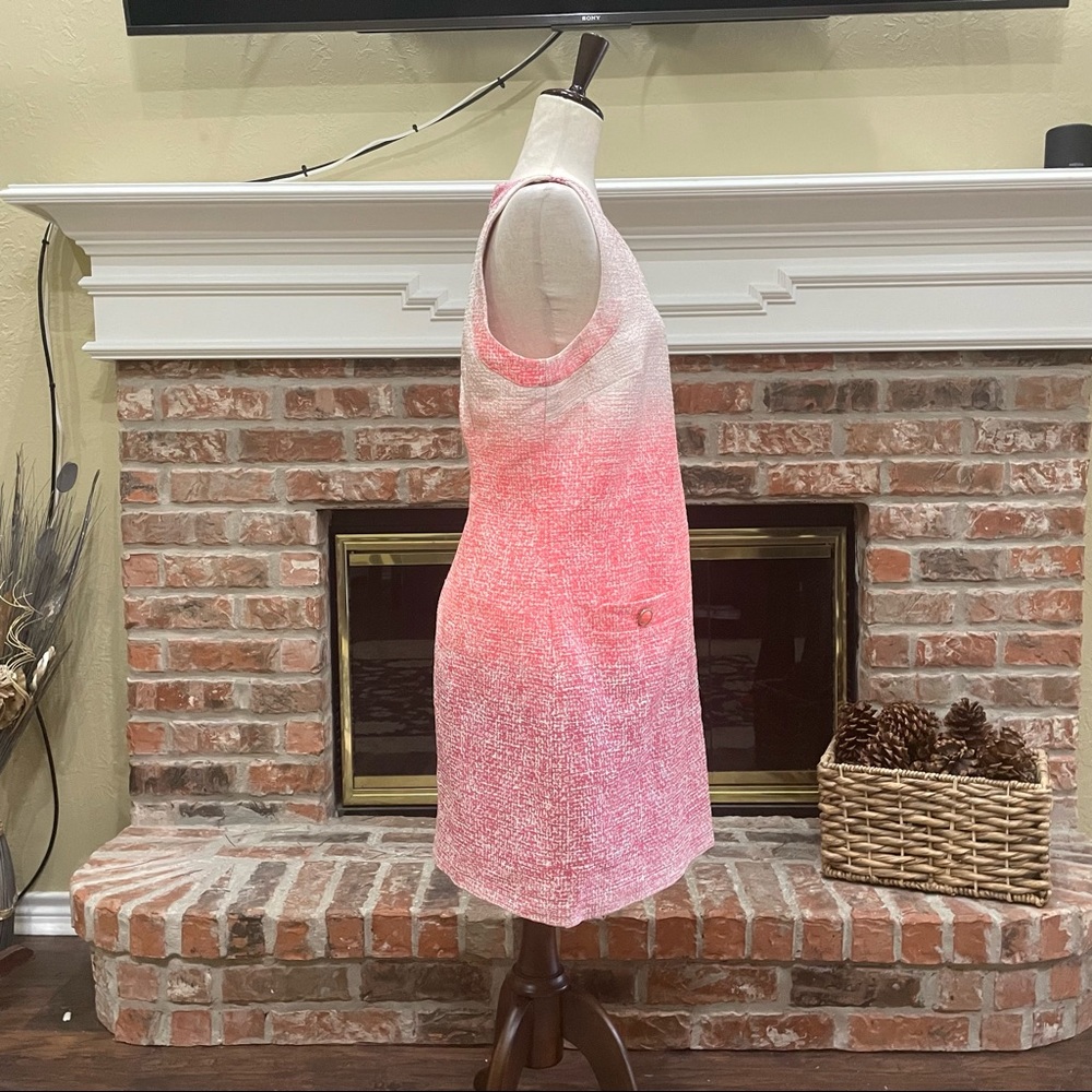 Cynthia Steffe neon pink ombré shift dress / 12 / Excellent condition - Picture 9 of 15